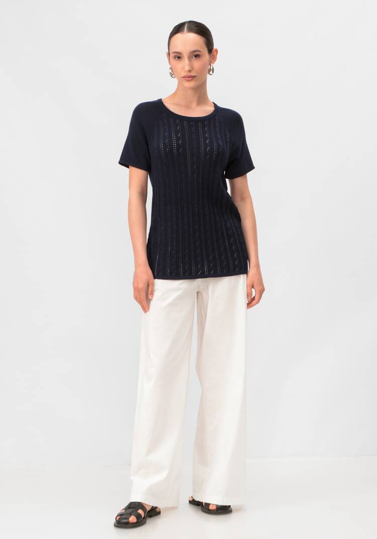 Джемпер с круглым горлом шир.  750, рис. 16