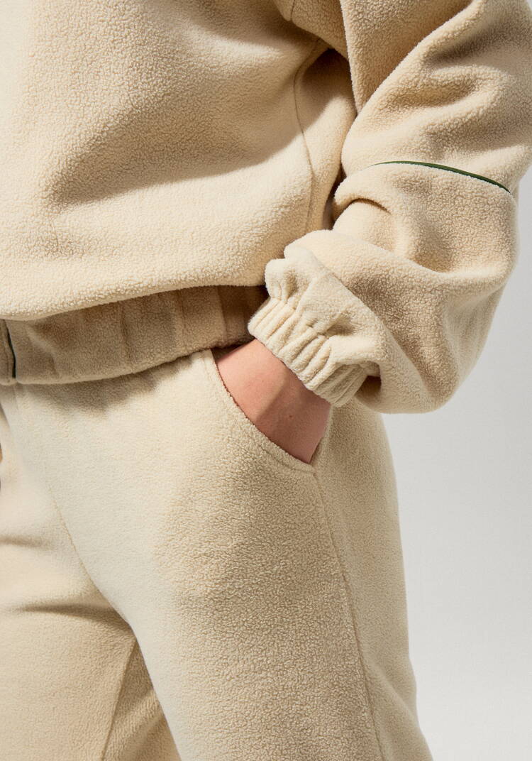 Толстовка из флиса с контрастной молнией шир.  750, рис. 7