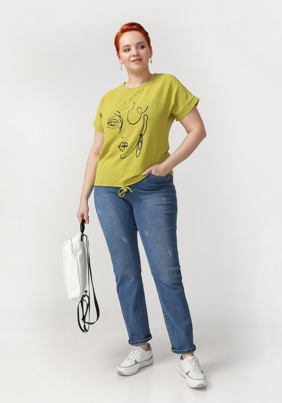 Футболка Чарующая незнакомка шир.  580, рис. 20