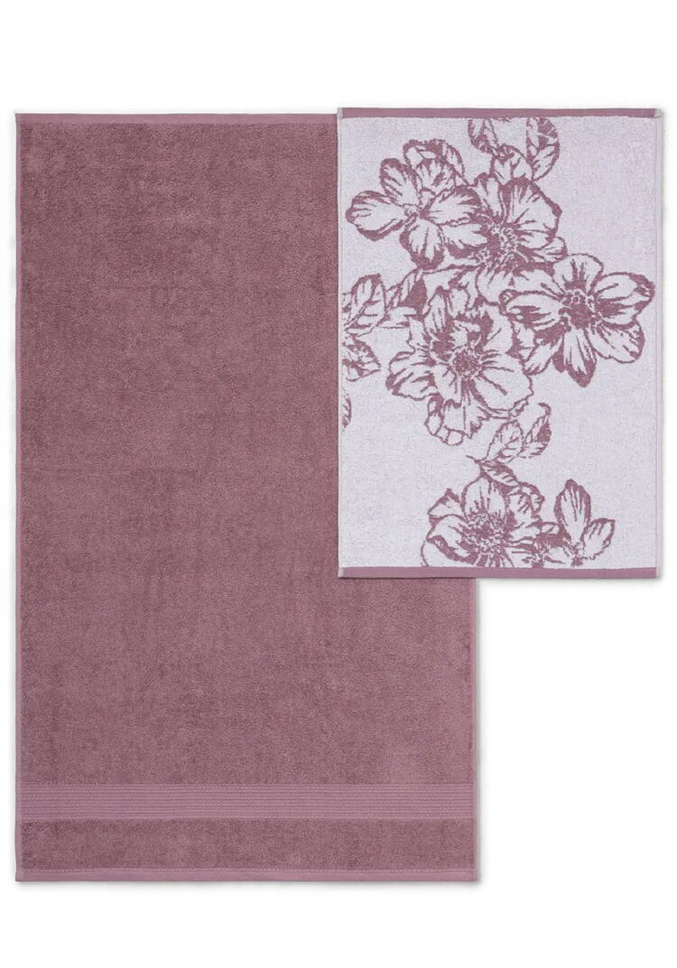 Комплект махровых полотенец Нежность, 2 шт. шир.  750, рис. 8