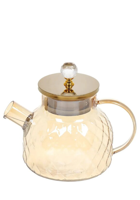 Чайник заварочный стекло с узором шир.  580, рис. 1
