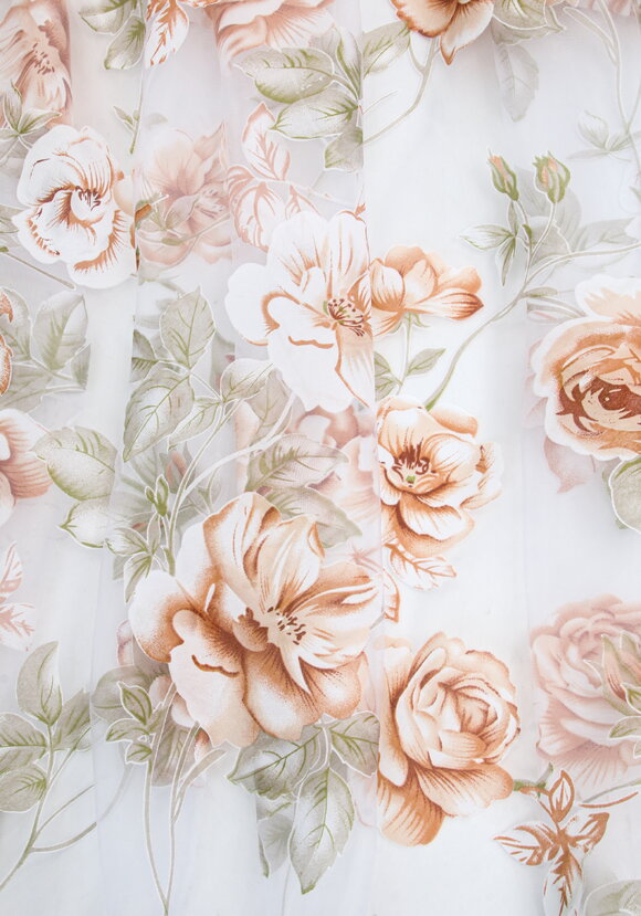 Тюль-вуаль Розария шир.  580, рис. 7