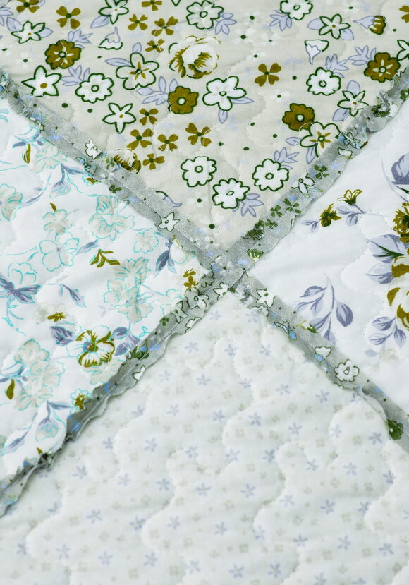 Покрывало с наволочками Печворк шир.  580, рис. 8