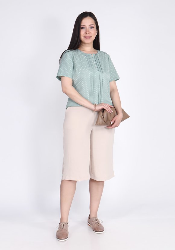 Блуза Яркое впечатление шир.  580, рис. 8