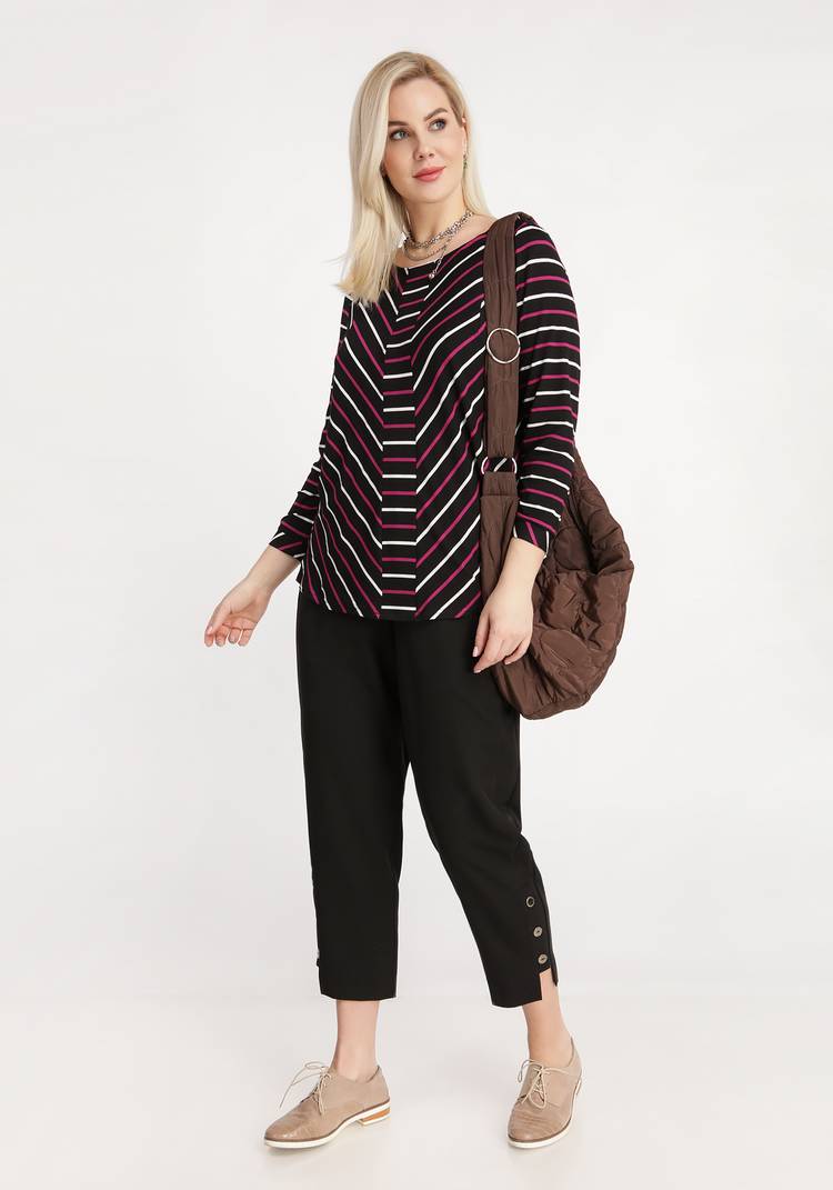 Брюки на резинке высокой посадки шир.  750, рис. 3