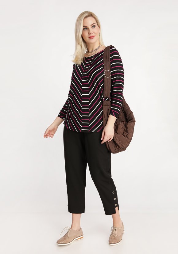 Брюки на резинке высокой посадки шир.  580, рис. 3