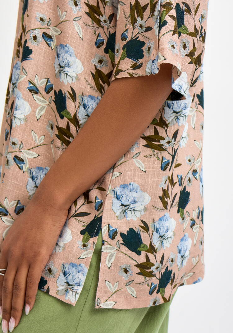 Блуза со спущенным плечом и с воротом шаль шир.  750, рис. 14