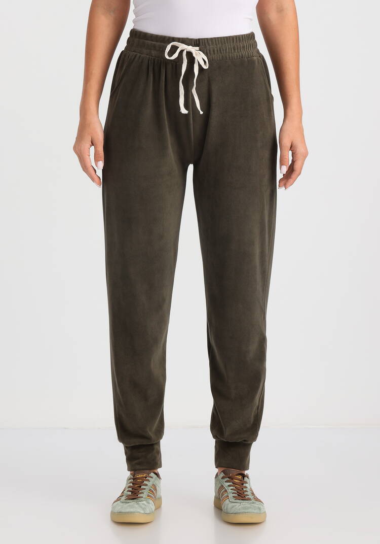 Брюки из велюра на резинке шир.  750, рис. 4