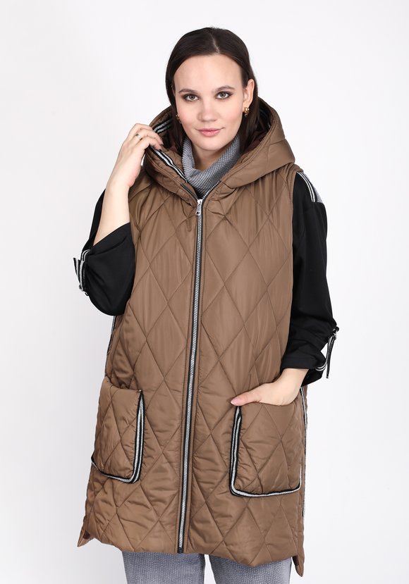 Жилет Модное тепло шир.  580, рис. 9