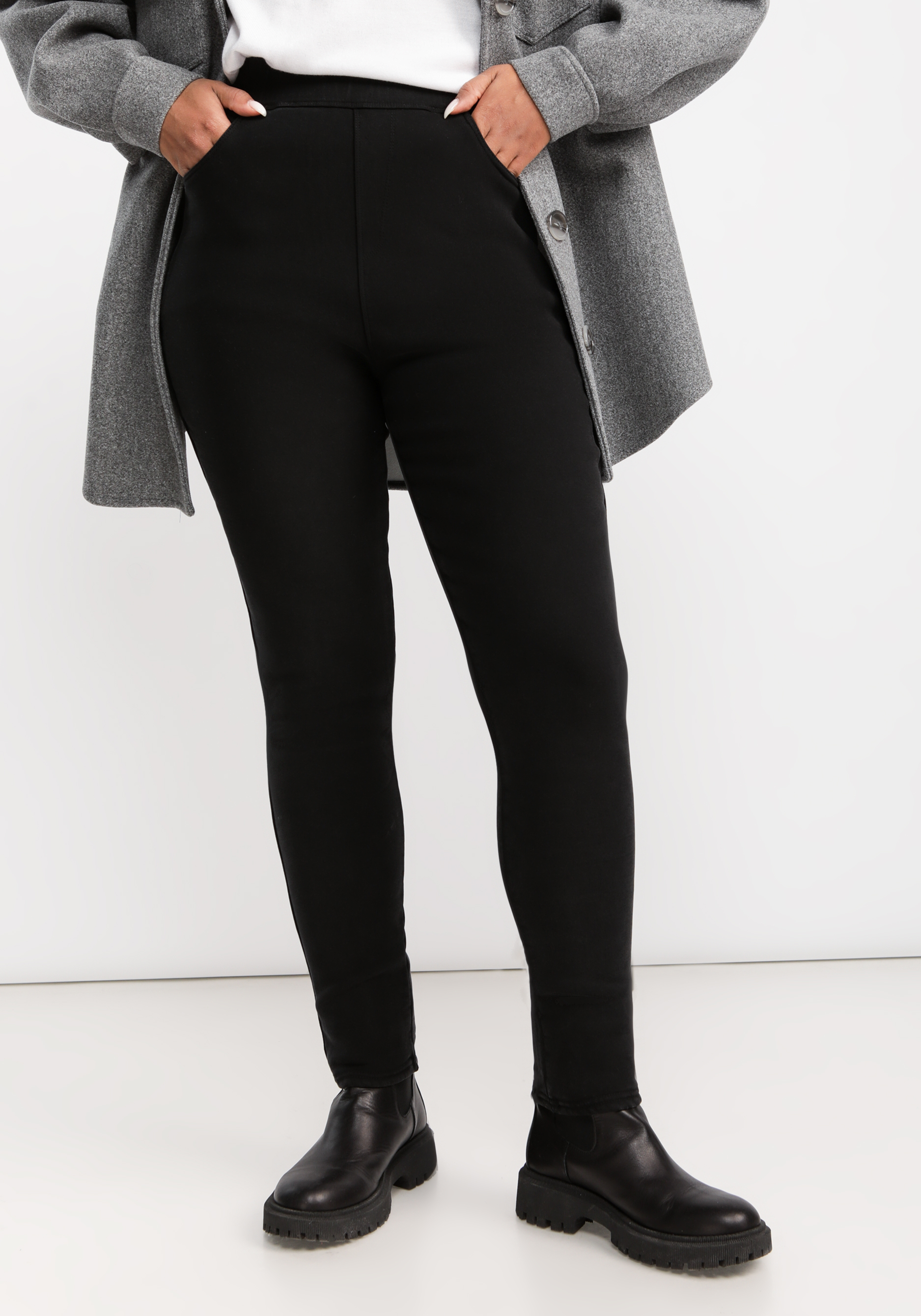 Джеггинсы утепленные  "Берта "