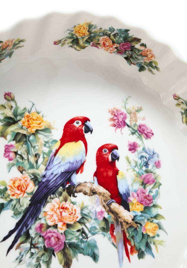 Блюдо круглое из фарфора шир.  750, рис. 4