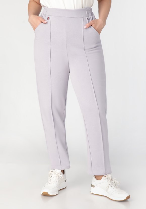 Брюки с отстрочкой шир.  580, рис. 1