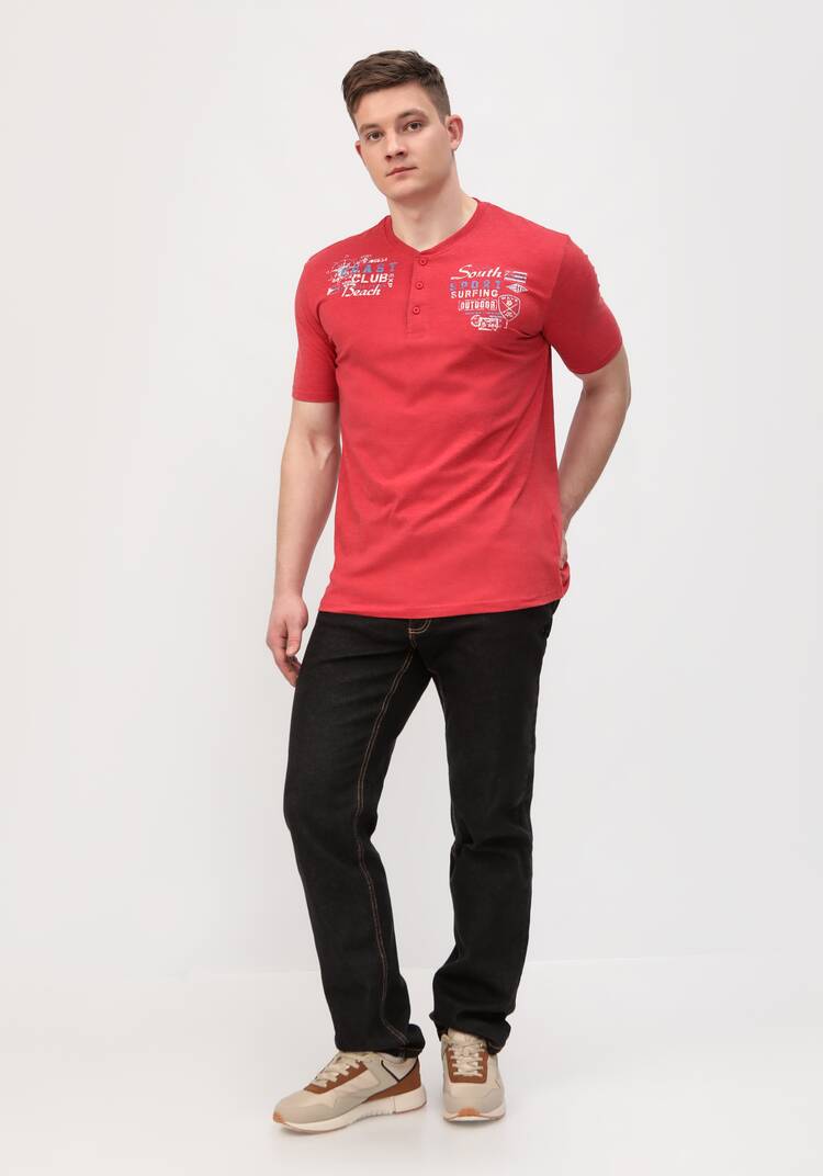 Комплект футболок на пуговицах - 2 шт. шир.  750, рис. 3