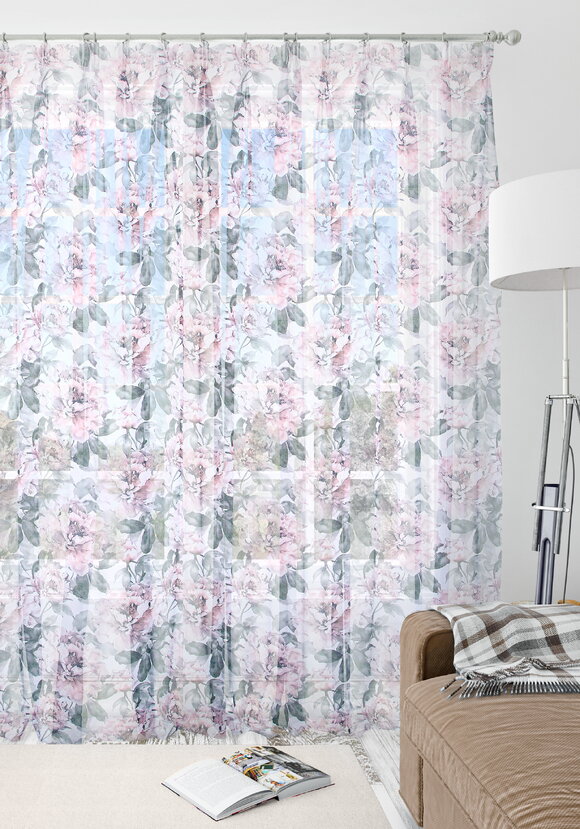 Тюль из кристаллона Джулия, 2 шт. шир.  580, рис. 5