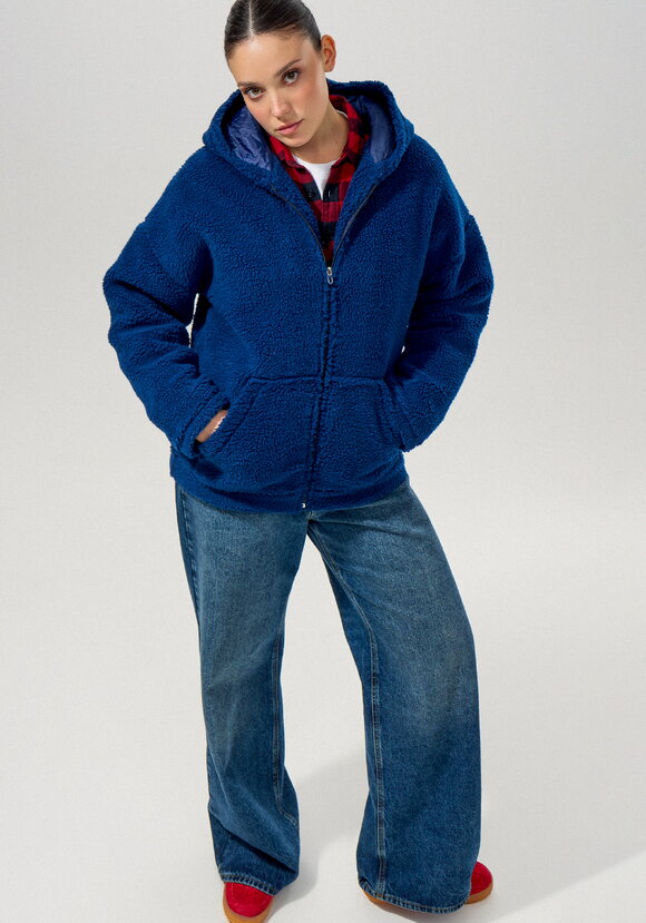 Толстовка тедди с капюшоном шир.  580, рис. 24