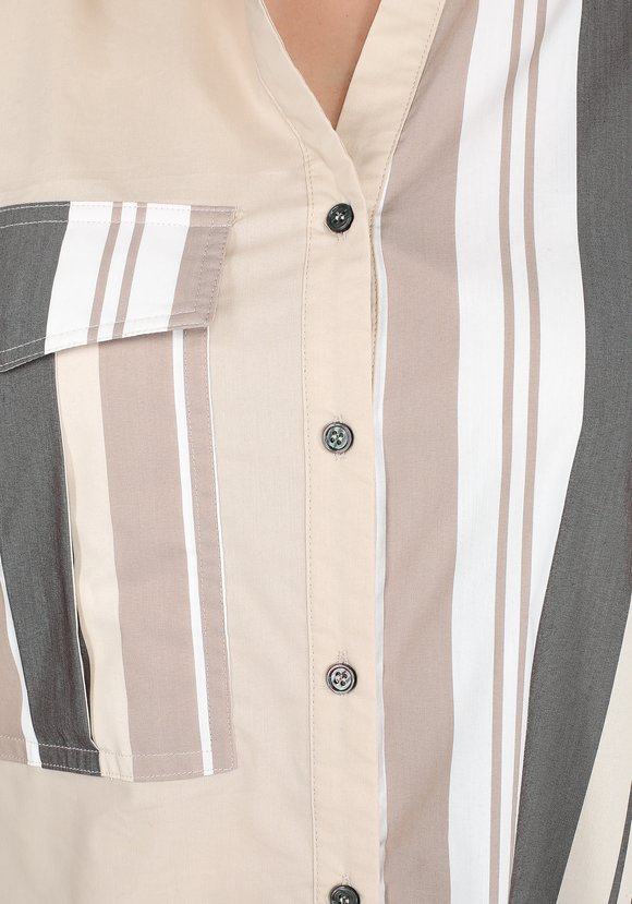 Блуза Строгий стиль шир.  580, рис. 4