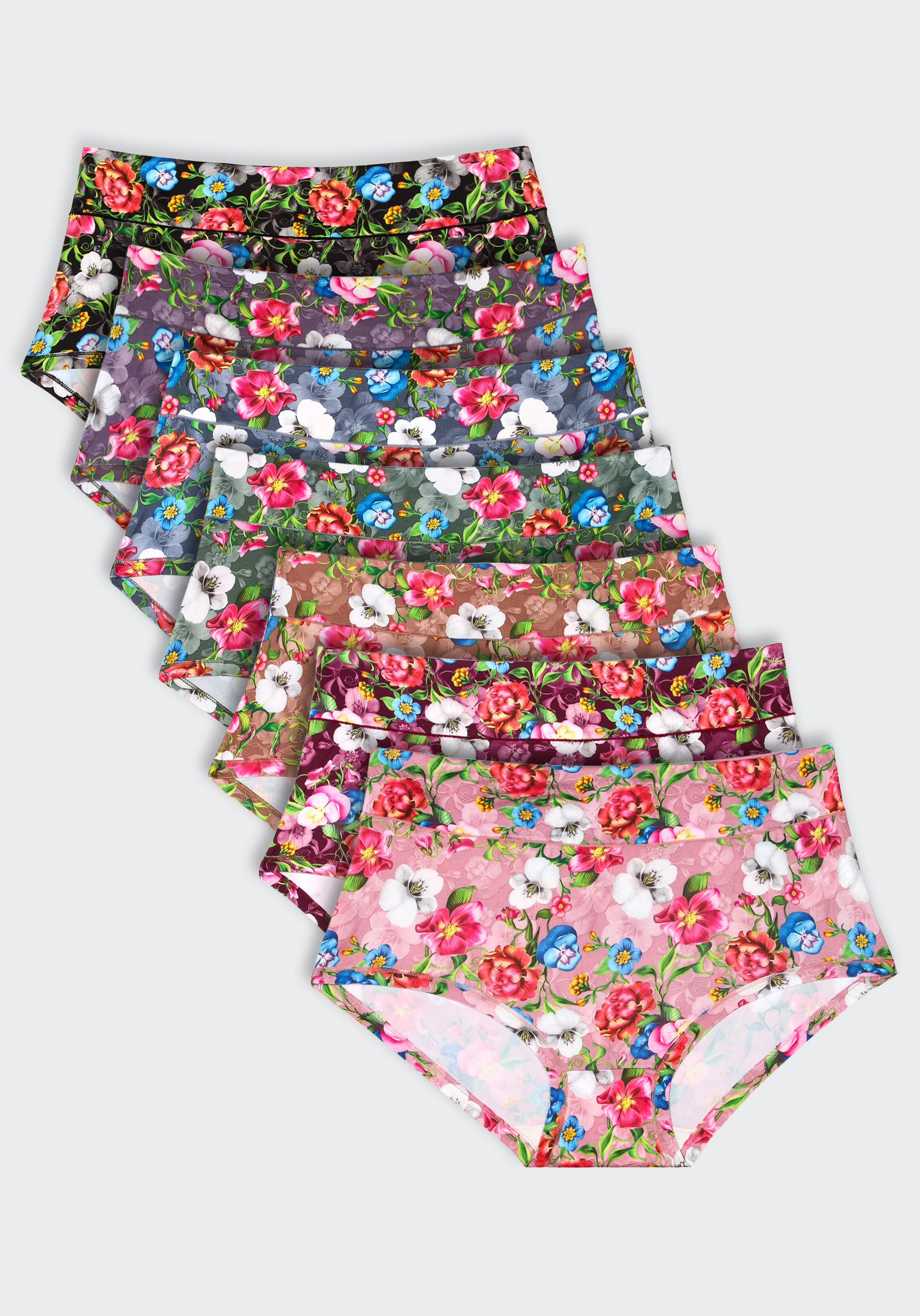 

Комплект трусов "Оливия", 7 шт., Мультиколор