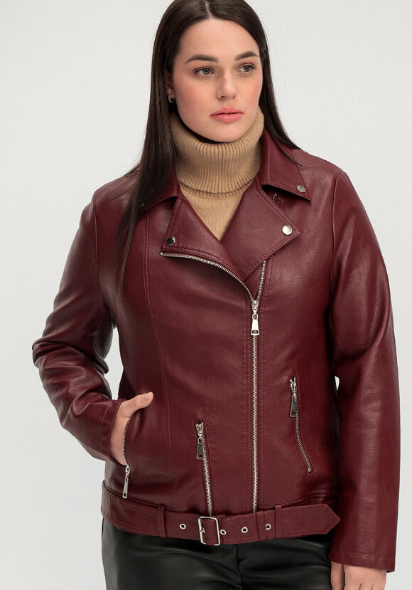 Кожаная куртка шир.  580, рис. 1