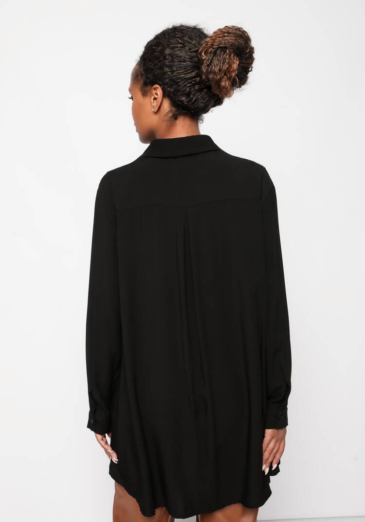 Рубашка оверсайз с декоративной отделкой шир.  750, рис. 14