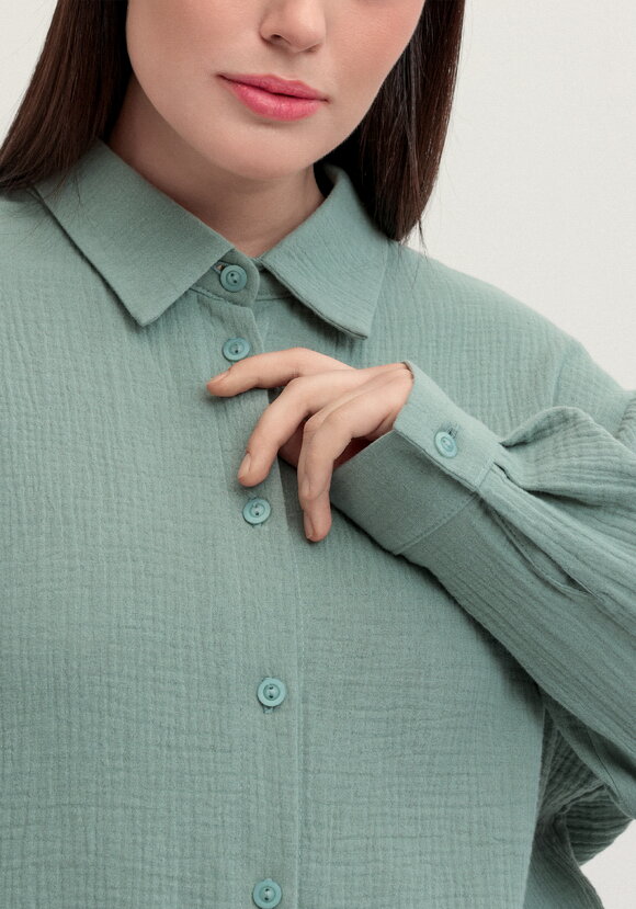 Рубашка муслиновая свободного кроя шир.  580, рис. 22