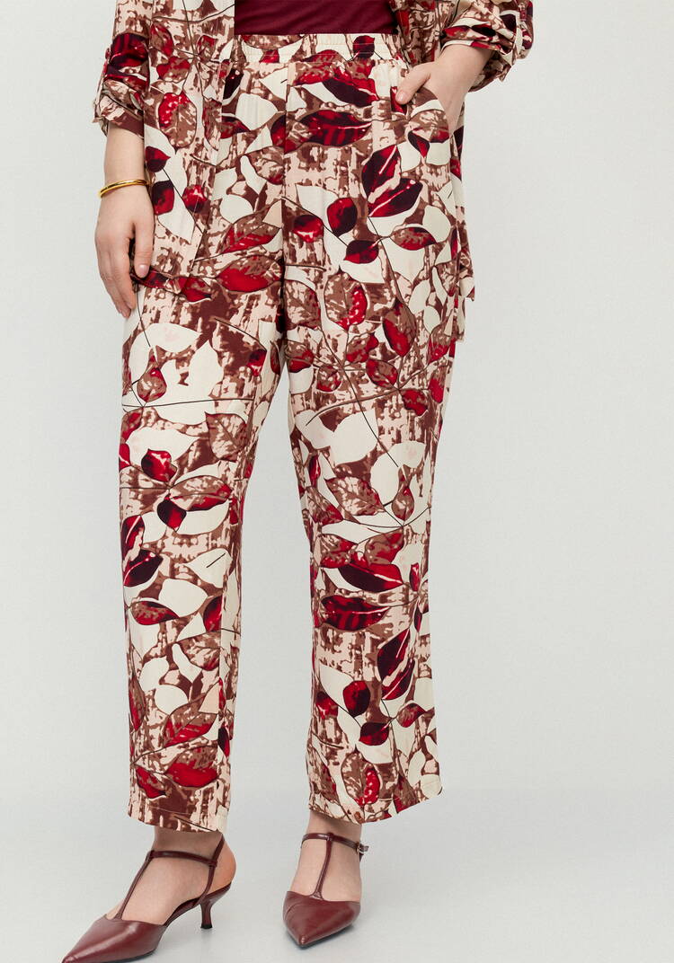 Брюки Калейдоскоп лепестков шир.  750, рис. 14