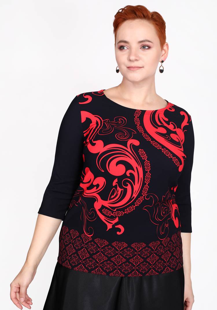 Туника Красочная палитра шир.  750, рис. 16