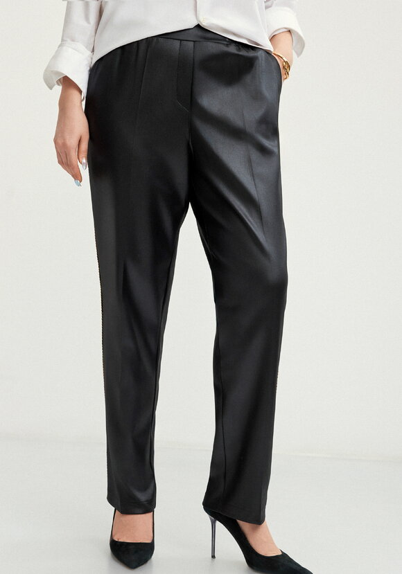 Брюки прямые с кантами по бокам шир.  580, рис. 2