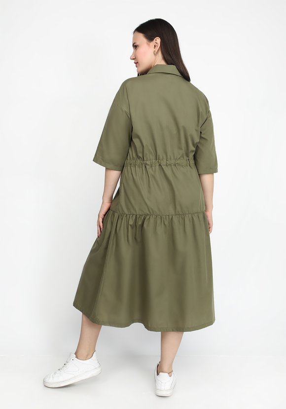 Платье с воланом и кулиской шир.  580, рис. 11