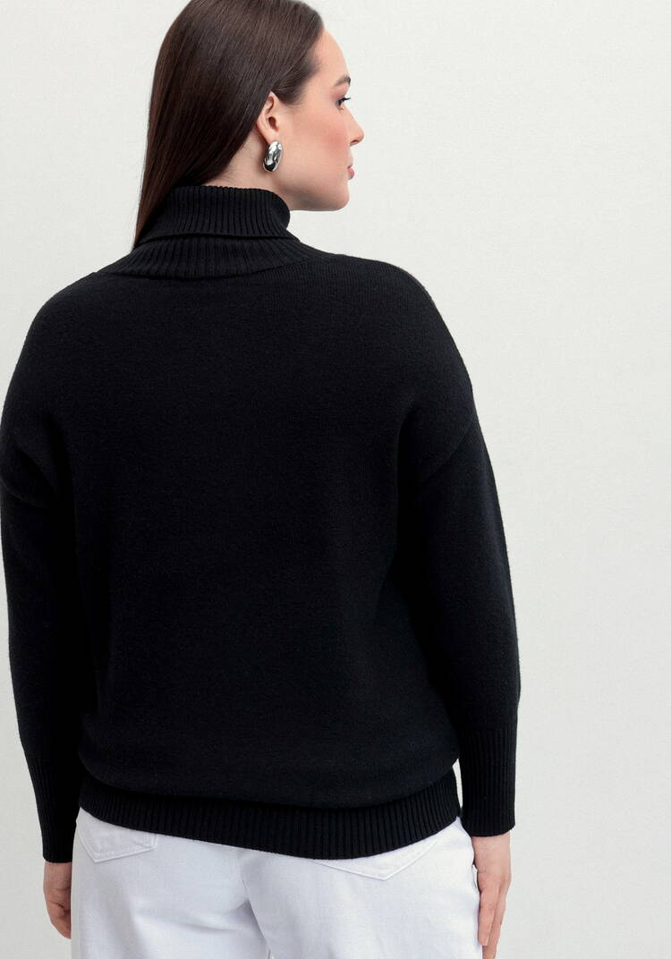 Свитер с геометрическим рисунком из страз шир.  750, рис. 3