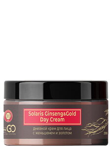 Крем  дневной для лица с женьшенем и золотом