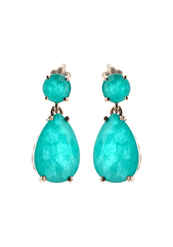 Серебряные серьги Звезда Голливуда шир.  580, рис. 3