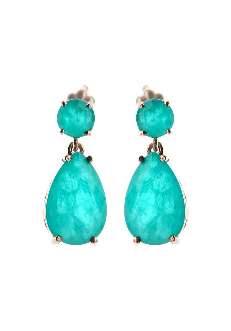 Серебряные серьги Звезда Голливуда шир.  750, рис. 3