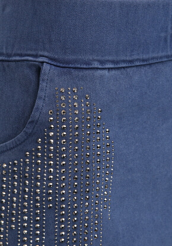 Брюки 7/8 со стразами шир.  580, рис. 11