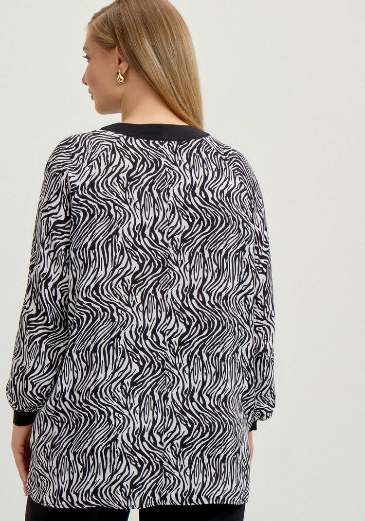 Туника с воротом-стойка шир.  750, рис. 3