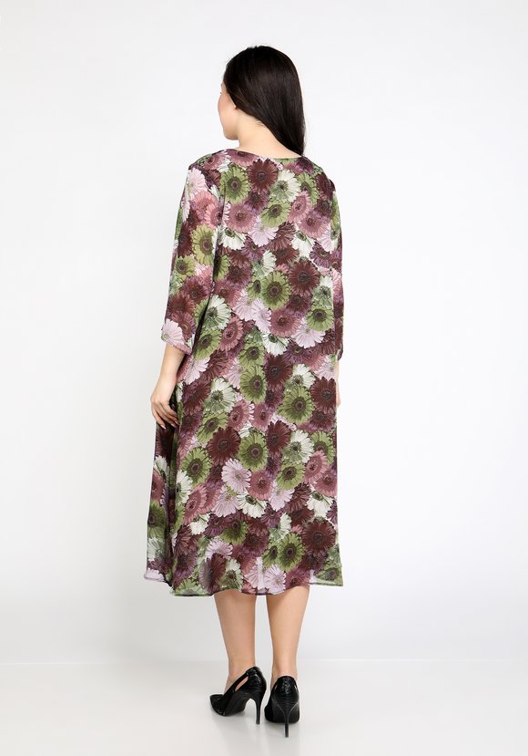 Платье с цветочным принтом Фанни шир.  580, рис. 3