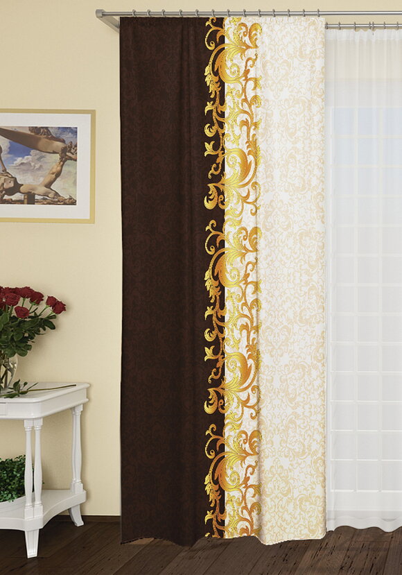 Комплект штор  Шоколадное пралине  шир.  580, рис. 5