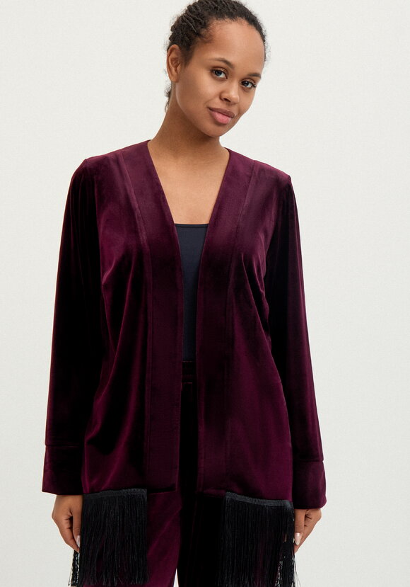 Кардиган с бахромой Мелани шир.  580, рис. 4