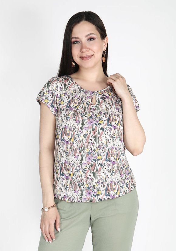 Блузка Летний ветерок шир.  580, рис. 9