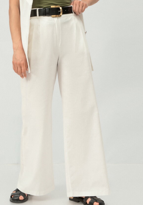 Брюки изо льна прямые шир.  580, рис. 2