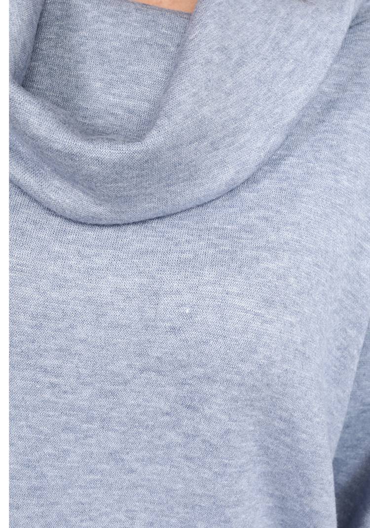 Джемпер с горловиной хомут шир.  750, рис. 6