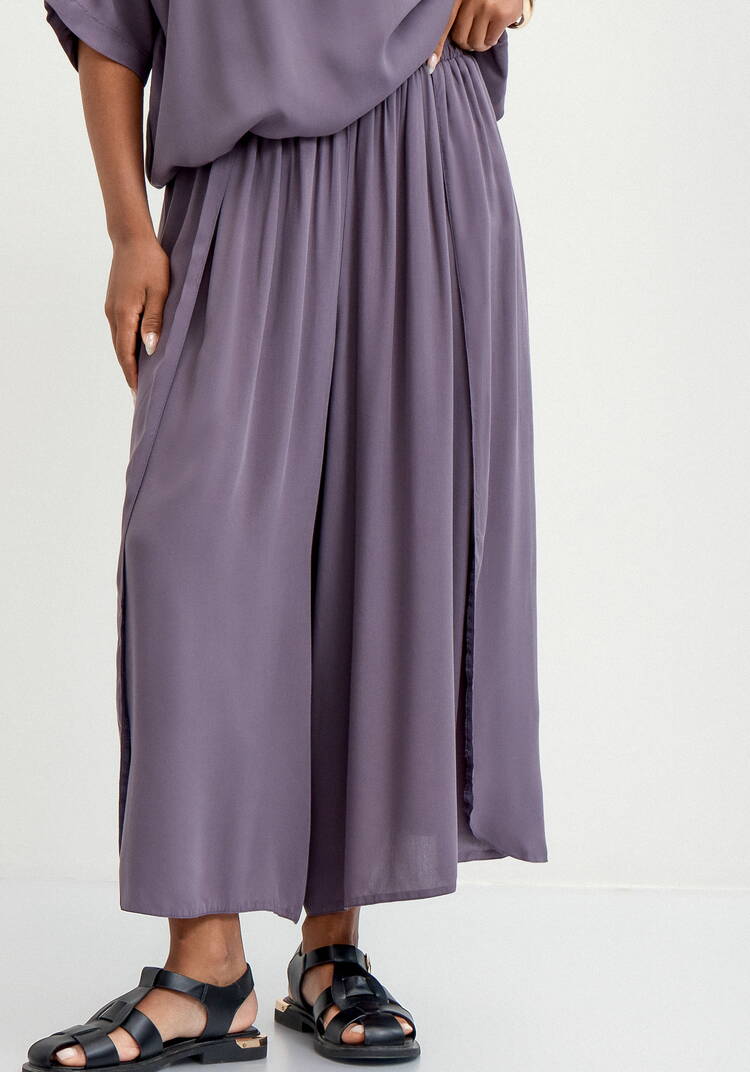 Юбка-брюки свободного кроя на резинке шир.  750, рис. 26