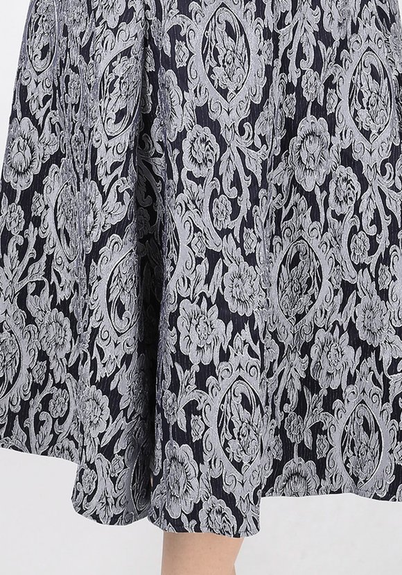 Юбка расклешенного кроя с узором шир.  580, рис. 6