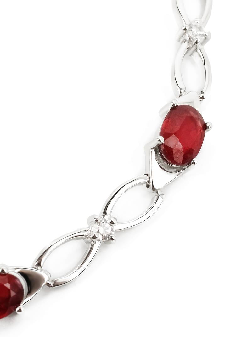 Браслет серебряный Драгоценное сияние шир.  750, рис. 7