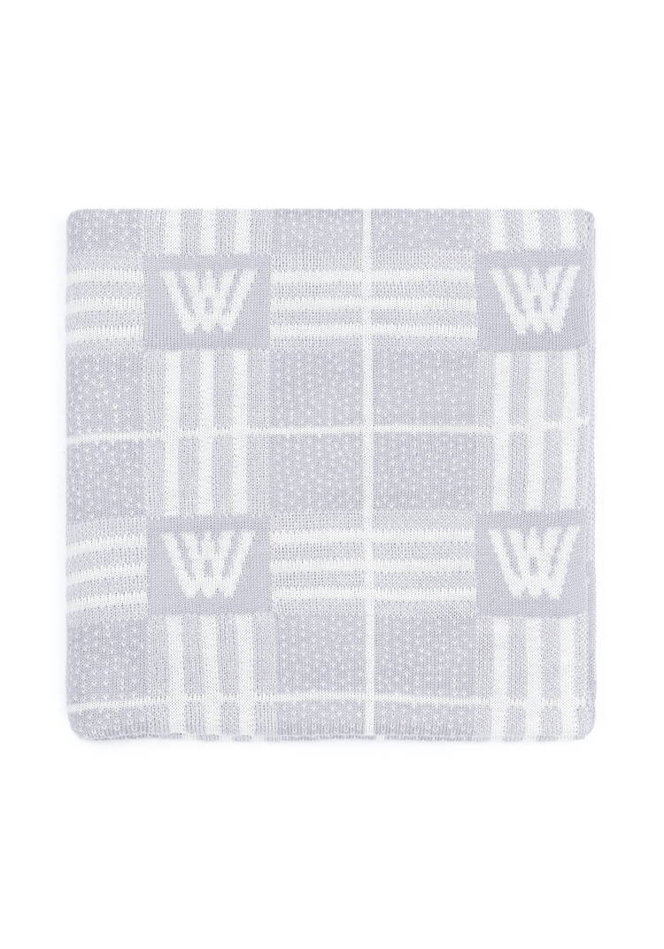 Палантин в клетку с монограммой шир.  750, рис. 9