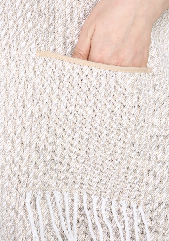 Пончо Дюна из хлопка шир.  580, рис. 4