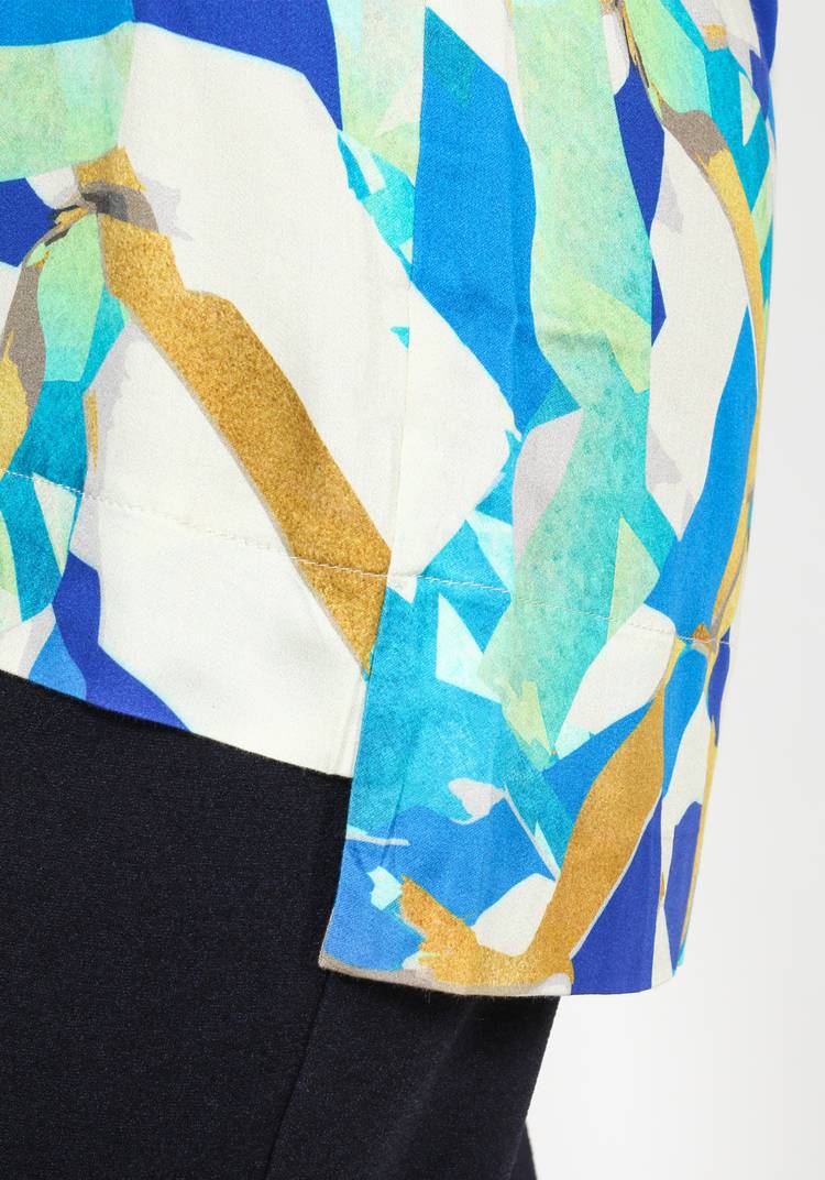 Блуза с принтом и декором шир.  750, рис. 7