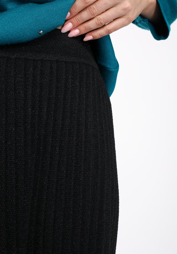 Юбка-плиссе с метанитью с поясом на резинке шир.  580, рис. 3