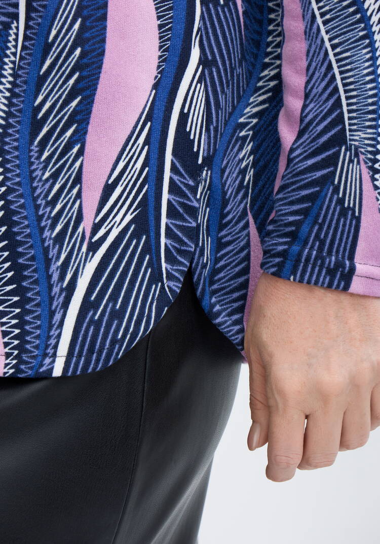 Лонгслив-поло Медея шир.  750, рис. 12