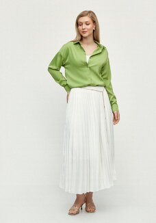 Юбка гофре длиной макси