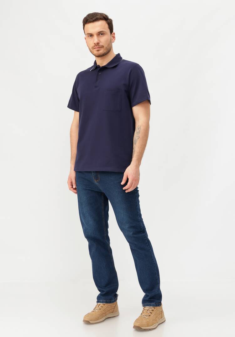 Футболка поло мужская шир.  750, рис. 12